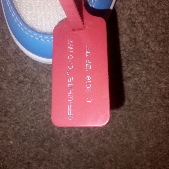 Jordan 1$ off white and baby blue - Picture 4 of 7